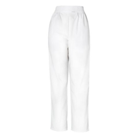 Cherokee® Inspired Comfort 190 Women's Original Boxer Scrub Pant - White - Picture 2 of 3